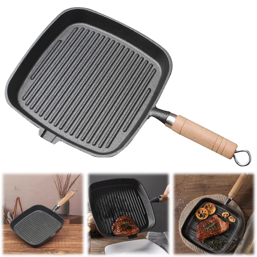 Cast Iron Skillet Steak Pan wi - Crepe Pan Nonstick recensie en prijs