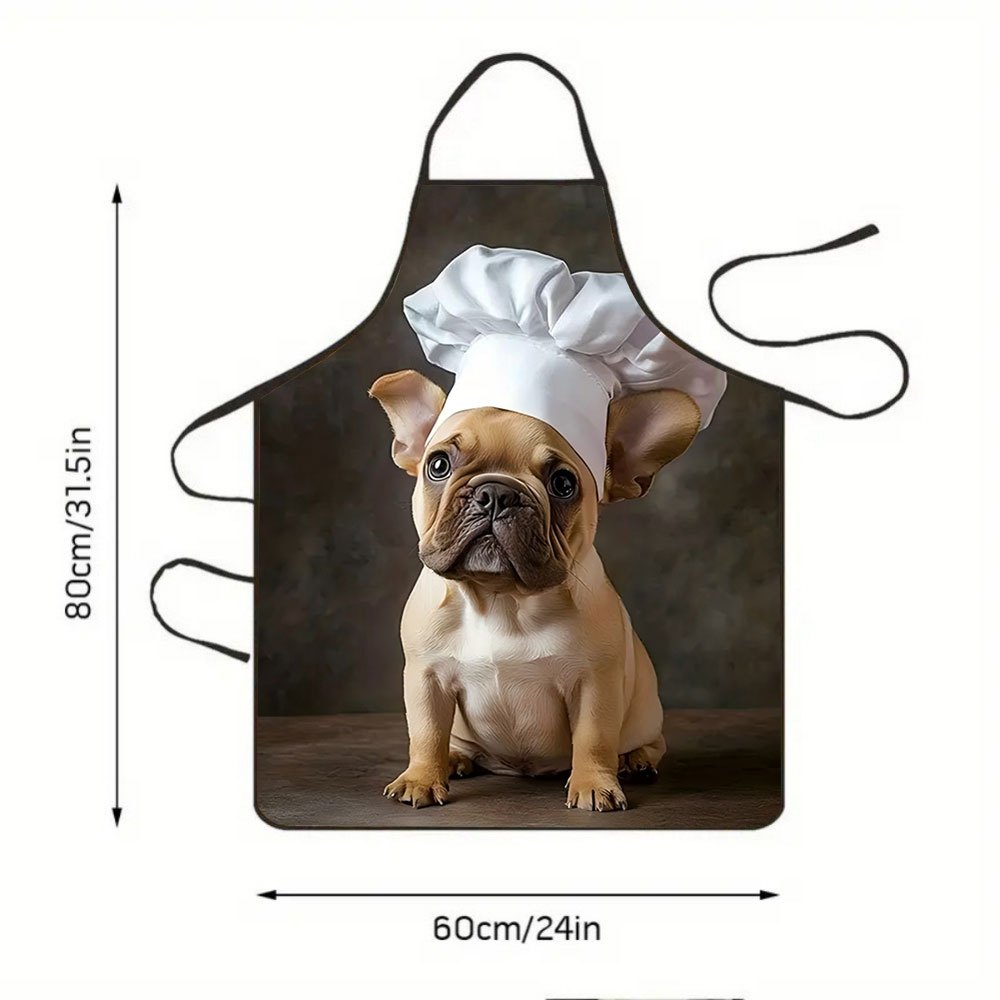1pc French Bulldog Chef Apron  - Home Cooking For Dogs recensie en prijs