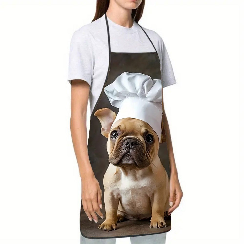 1pc French Bulldog Chef Apron  - Home Cooking For Dogs recensie en prijs