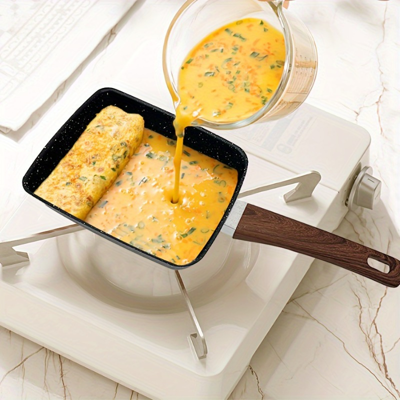 1PCS Egg Fry Pan Square Cast I - Crepe Pan Nonstick recensie en prijs