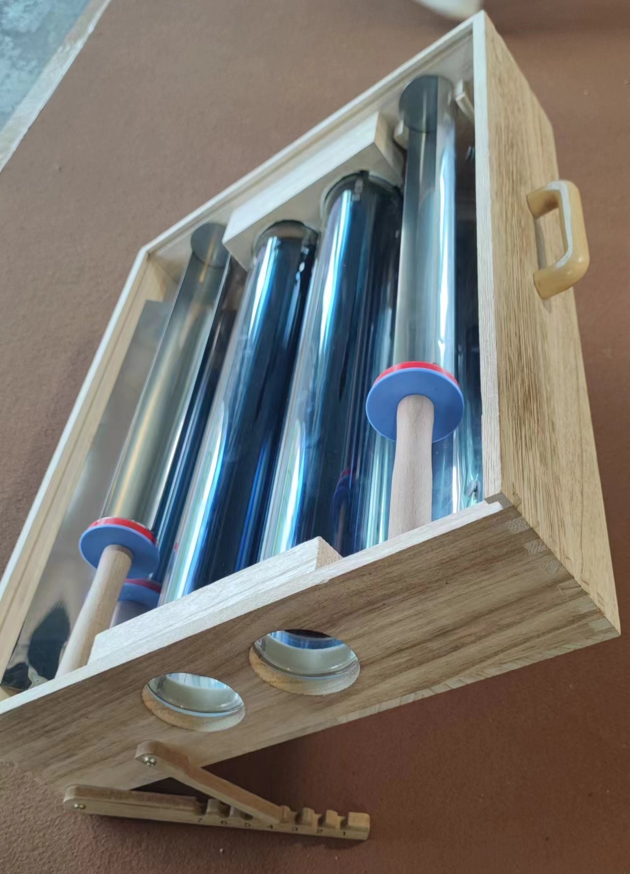 Double Tube Wooden Solar Cooke - Home Cooking Youtube recensie en prijs