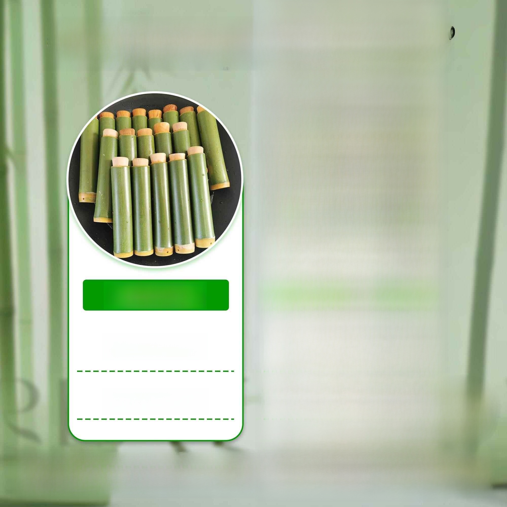 Fre Bamboo Tube Zongzi Home Co - Home Cooking Youtube recensie en prijs