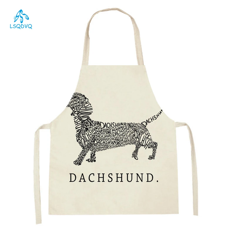 Cartoon Dog Printed Kitchen Ap - Home Cooking For Dogs recensie en prijs