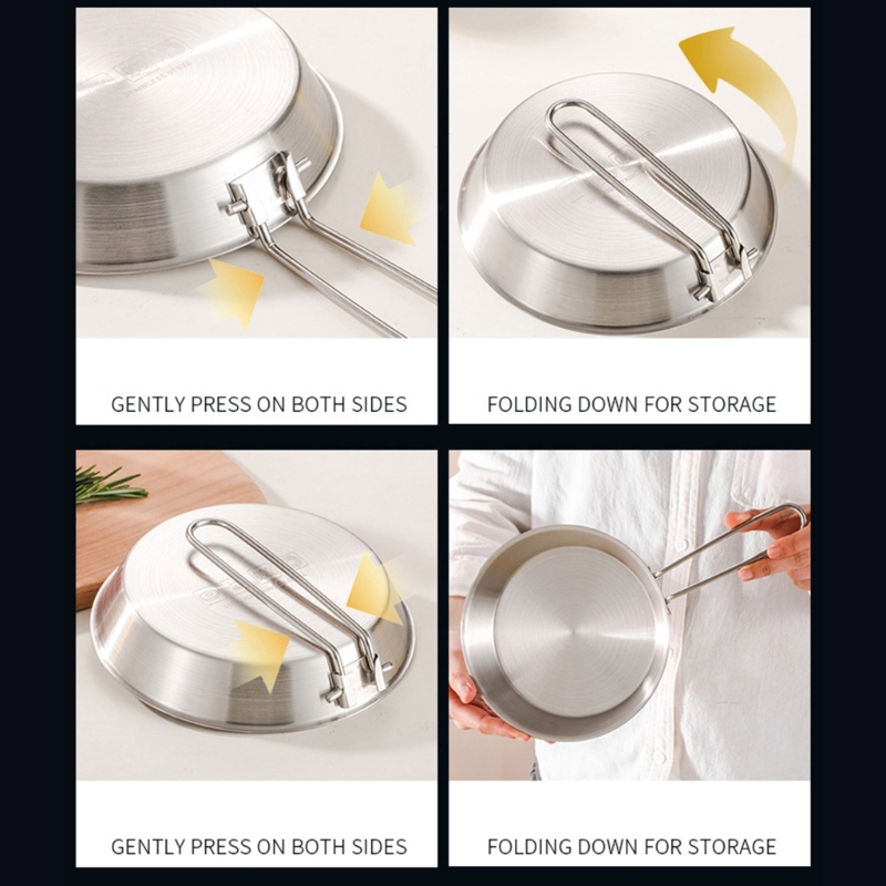 304 Stainless Steel Folding Sk - Crepe Pan Nonstick recensie en prijs