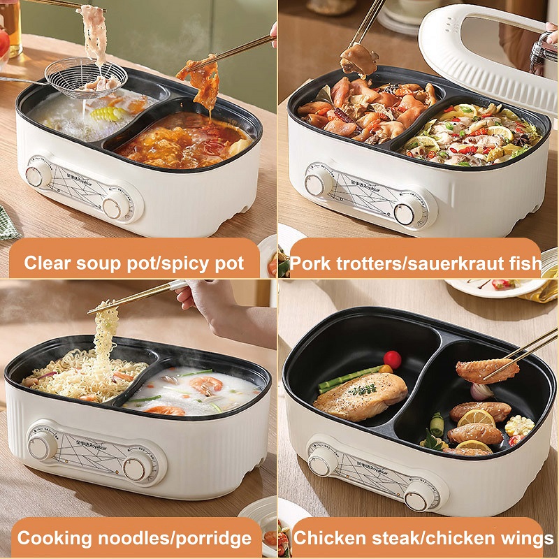 6L Double Liner Electric Hot P - Crepe Pan Nonstick recensie en prijs