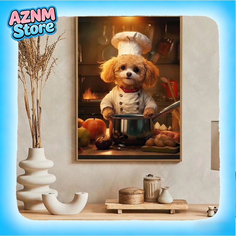 Funny Animal Fox Dog Lion Kitc - Home Cooking For Dogs recensie en prijs