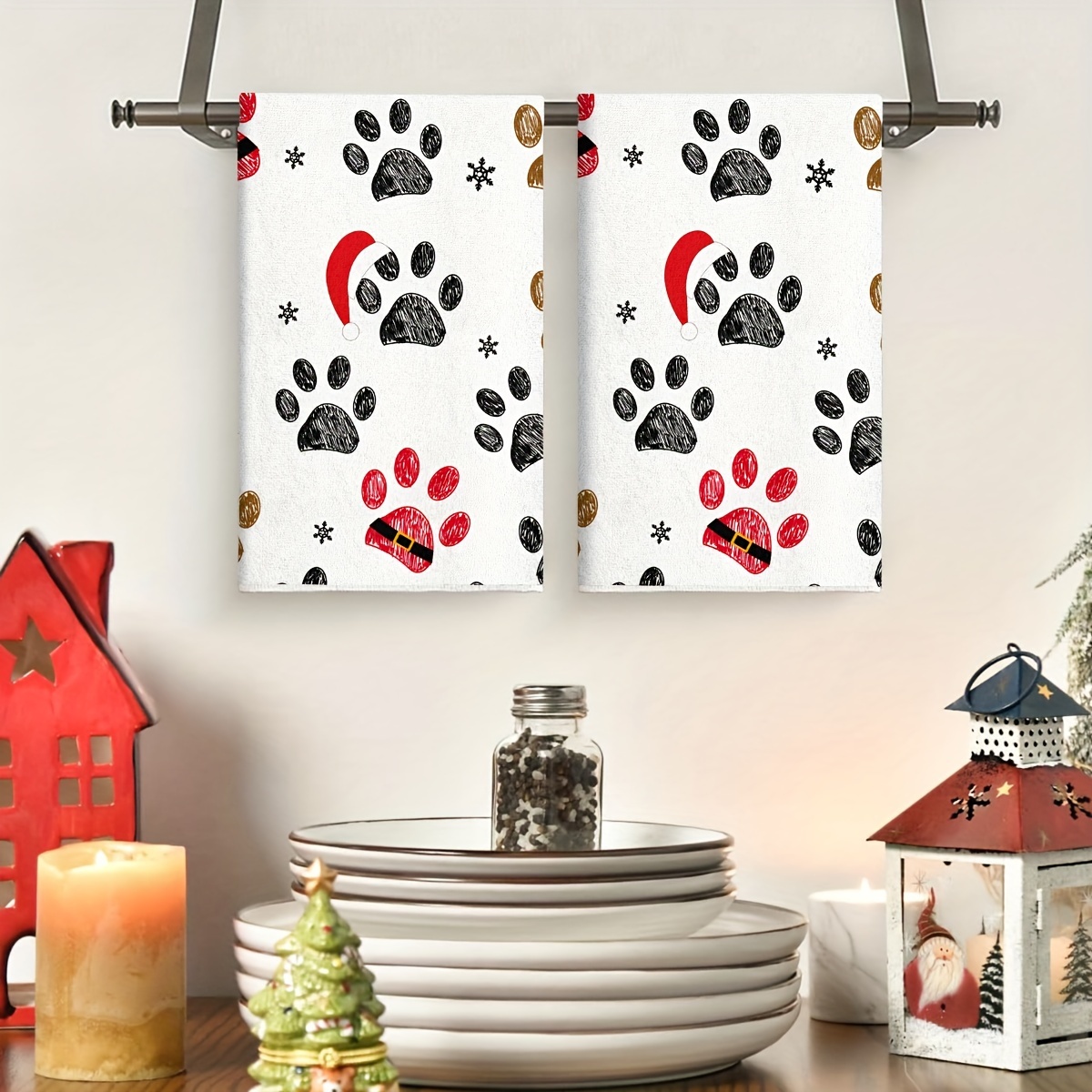 2Pcs, Red Christmas Hat Dog Pa - Home Cooking For Dogs recensie en prijs