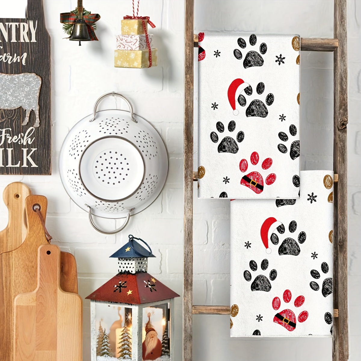 2Pcs, Red Christmas Hat Dog Pa - Home Cooking For Dogs recensie en prijs