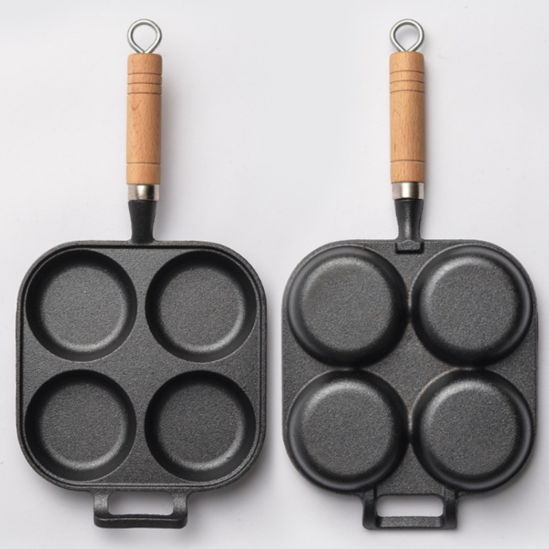 JUSTINLAU 2/4-Hole Omelette Po - Crepe Pan Nonstick recensie en prijs