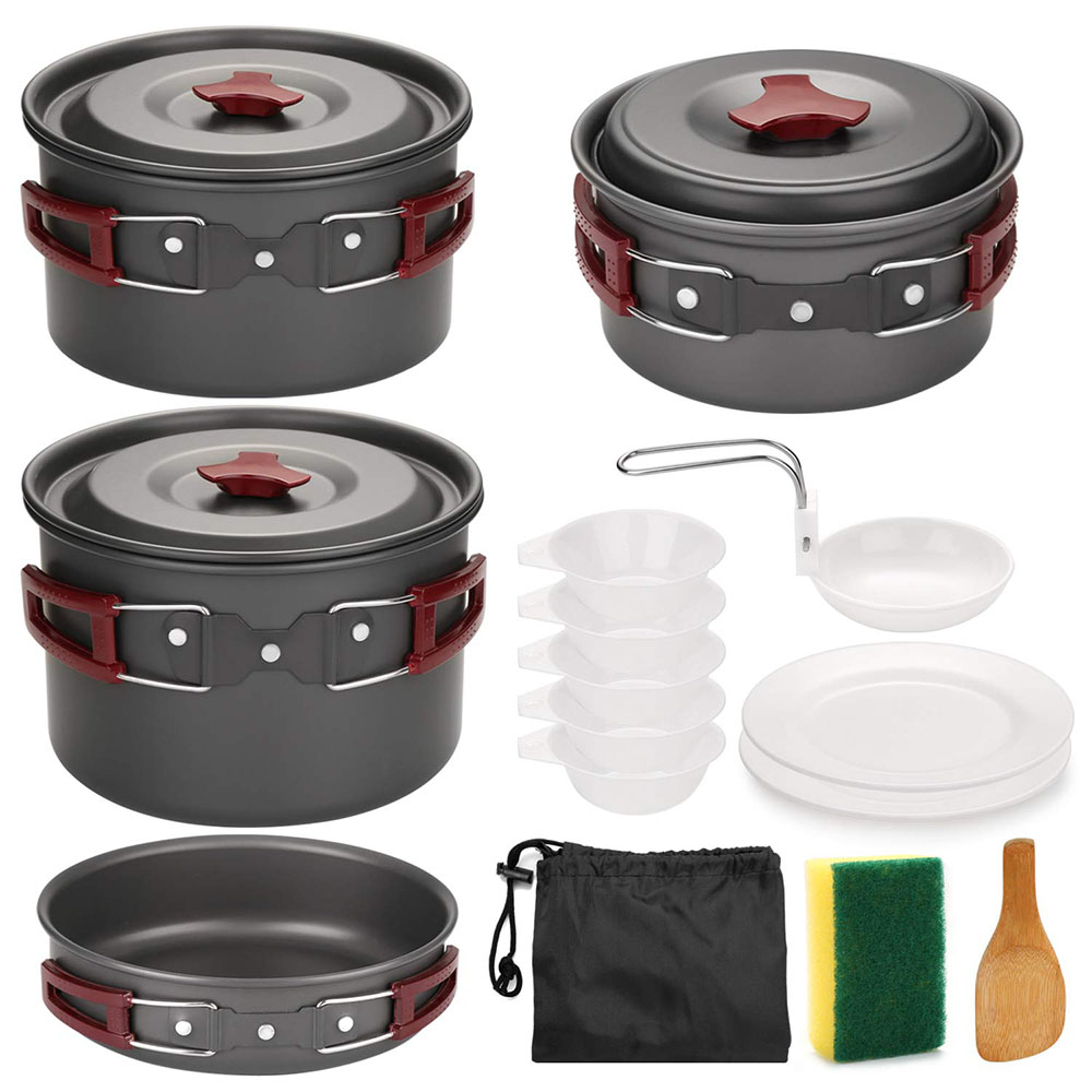 Outdoor Camping Cookware Kit N - Crepe Pan Nonstick recensie en prijs