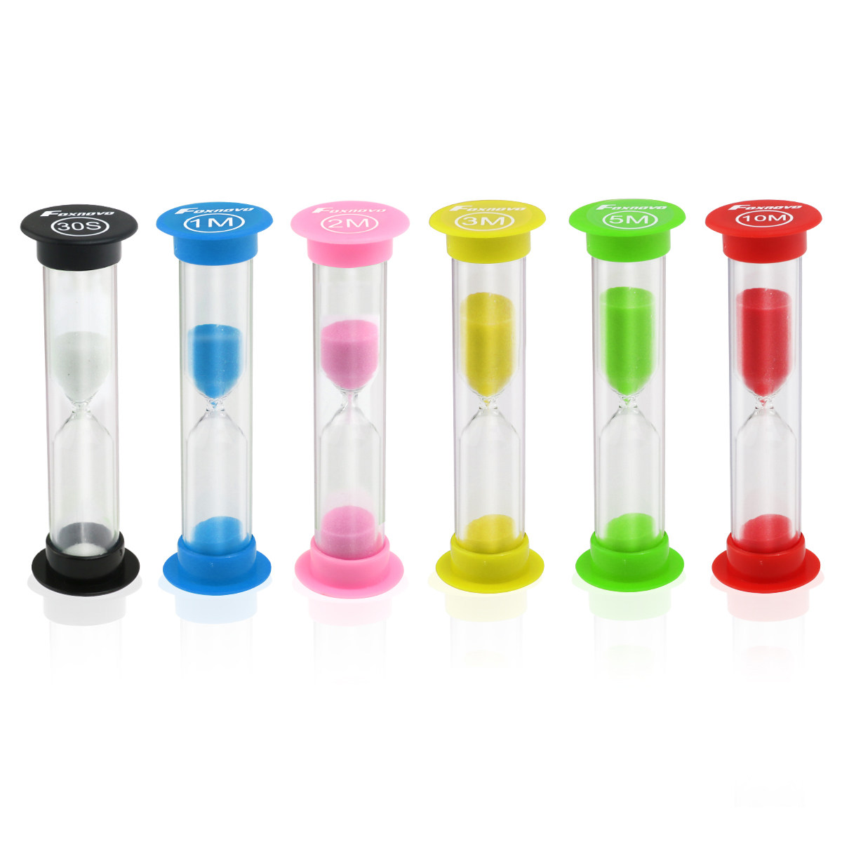 6Pcs Colorful Hourglass Sand T - Home Cooking Youtube recensie en prijs